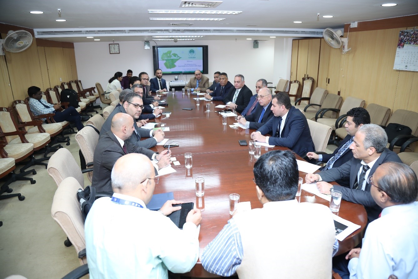 A cross section of the delegation from Egypt