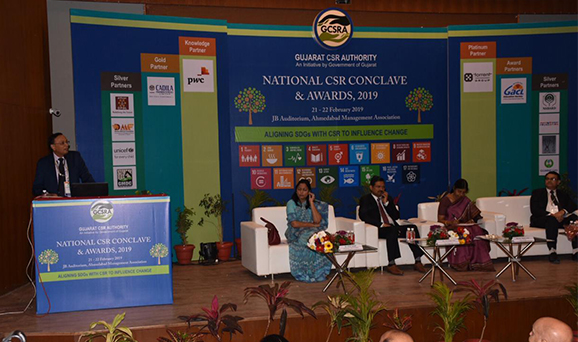 Shri H R Dave, DMD, NABARD addressed the Inaugural Session.