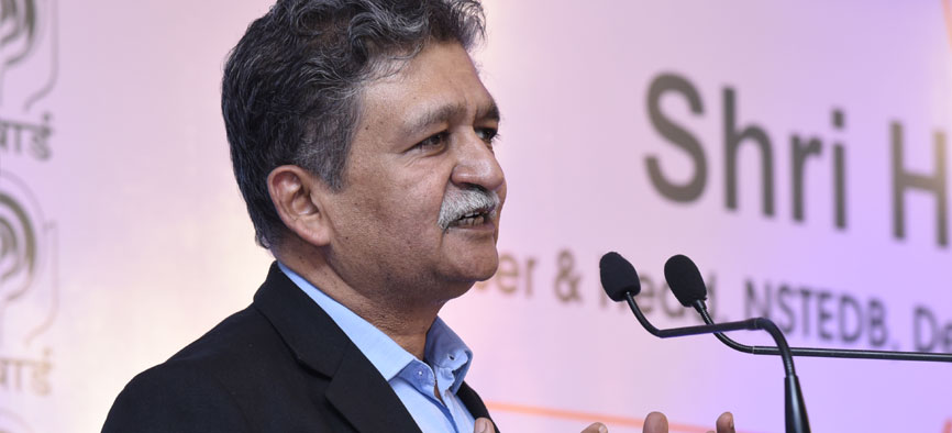 Lecture by Shri H K MITTAL, Advisor and Head of National Science & Technology Entrepreneurship Development, Government of India