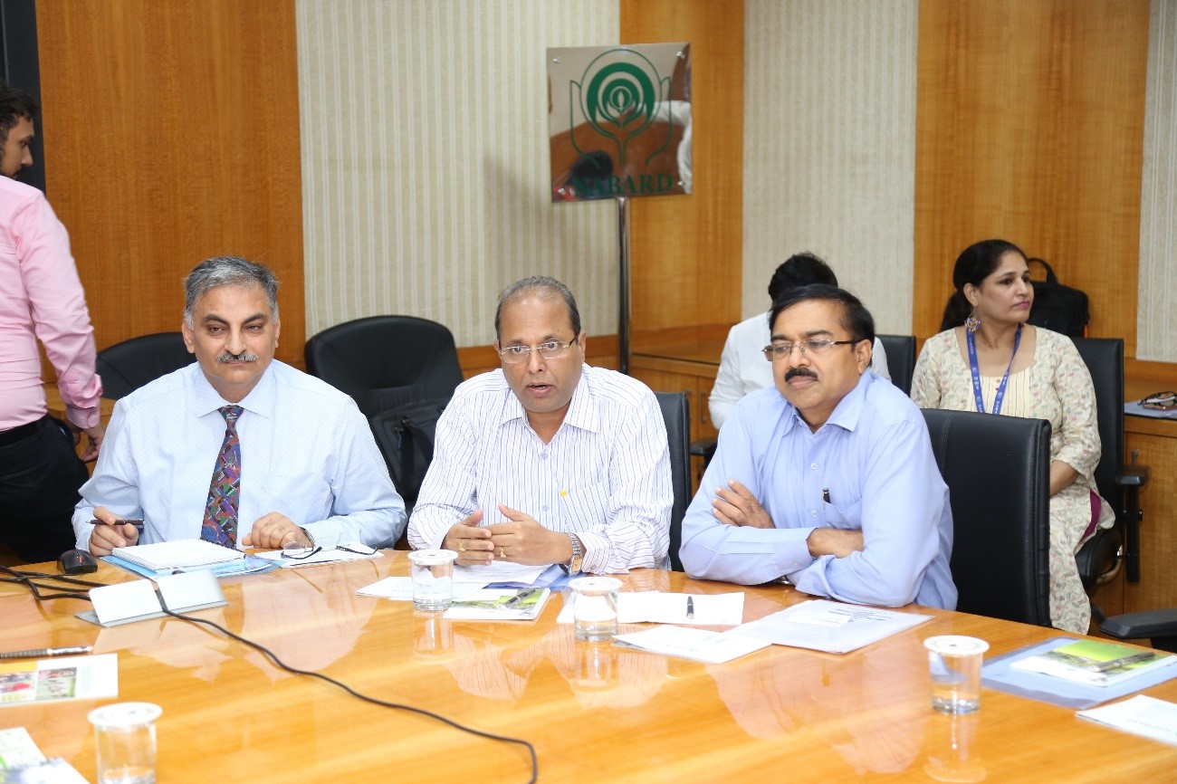 GM, CPD interacting with the Uzbek Delegation