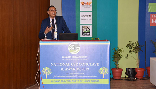 Shri H R Dave, DMD, NABARD addressed the Inaugural Session.